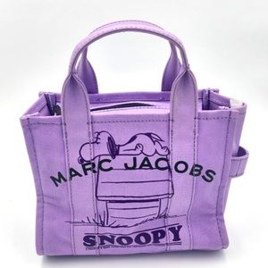 Marc jacobs x peanuts RARE purple the tote bag